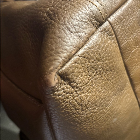 Madewell Green Leather Tote - Picture 7 of 9